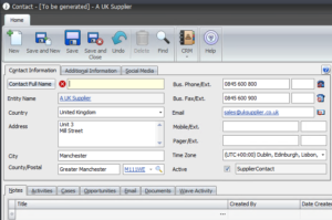 Creating A New Contact – CRM Software | Accounting Software | Accounts ...